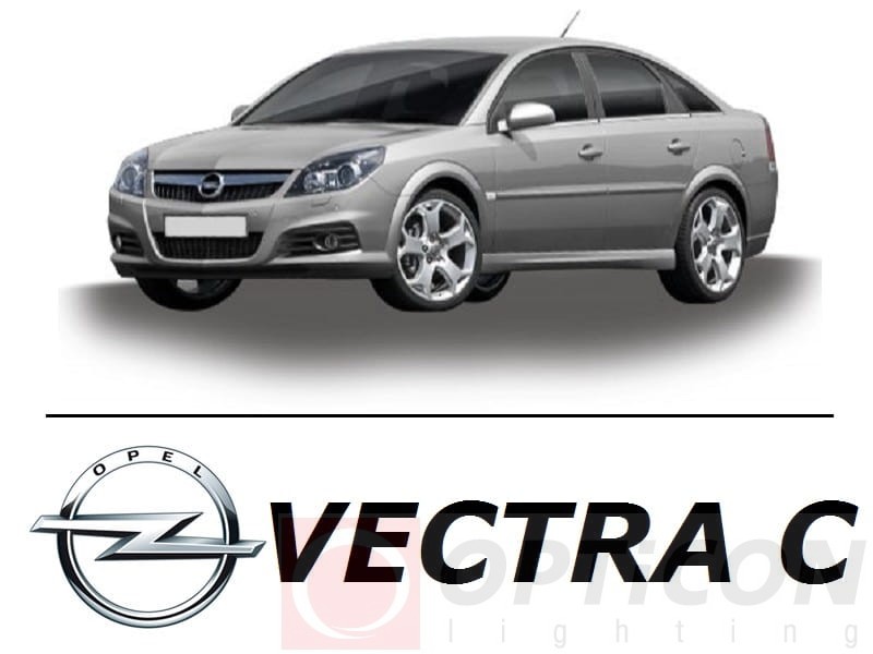 Opel Vectra C - Zestaw oświetlenie kabiny LED 6000K Standard - 9 żarówek