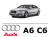 AUDI A6 C6 Sedan - Zestaw oświetlenie kabiny LED Premium - 14 żarówek