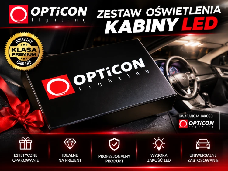 Toyota C-HR - Zestaw oświetlenia kabiny LED 6000K Standard - 6 żarówek