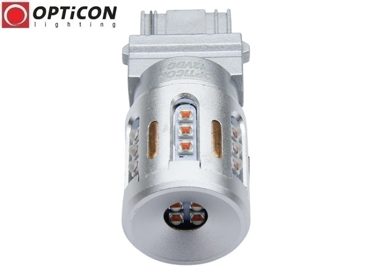 Żarówka Led P27W 3156 12V 22x HP CREE Pomarańczowy OPTICON PREMIUM