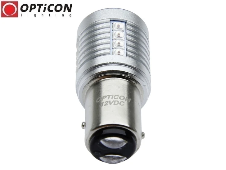 Żarówka Led P21/5W Bay15d 12V 20x SMD 3030 Czerwony CANBUS OPTICON PREMIUM
