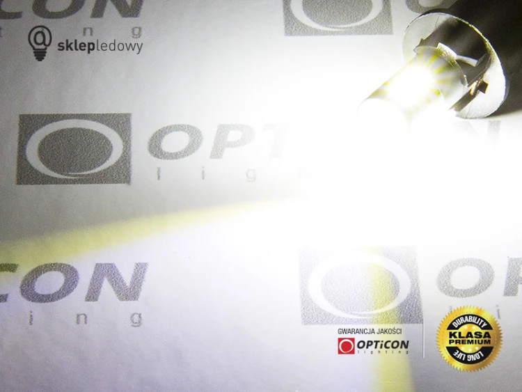 Mercedes C W204 - Oświetlenie postojowe LED W5W T10 CANBUS Opticon Premium - Zestaw 2 żarówki