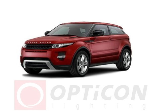 Range Rover Evoque - Zestaw oświetlenie kabiny LED 6000K Premium - 8 żarówek