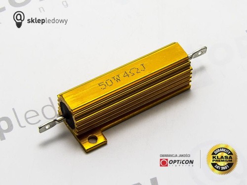 Rezystor - 50W / 4ohm dla Żarówek Led
