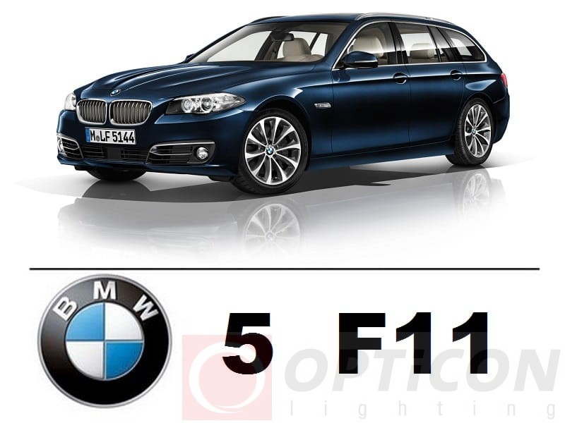 BMW 5 F11 Touring - Zestaw oświetlenie kabiny LED 6000K Standard - 20 / 21 żarówek