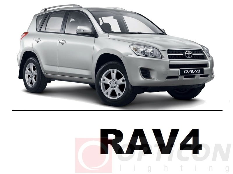 Toyota Rav4 III - Zestaw oświetlenia kabiny LED 6000K Premium - 6 żarówek