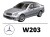 Mercedes Benz W203 Sedan - Zestaw oświetlenie kabiny LED 6000K Standard - 10 żarówek