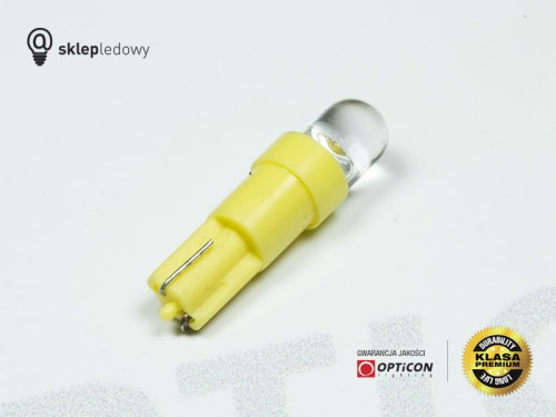 Żarówka T5 R5 Led 1xDip Dyfuzyjna W1,2W Pomarańczowy