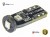 Żarówka Led W5W T10 3x SMD 2835 12V Zielony OPTICON PREMIUM 