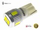 Żarówka Led W5W T10 6x SMD 5630 12V Biały Zimny 6000K OPTICON PREMIUM