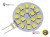 Żarówka G4 LED 2,5W 10-30V DC 18x SMD 2835 250lm Biały Zimny 6000K 12V 24V Opticon Premium