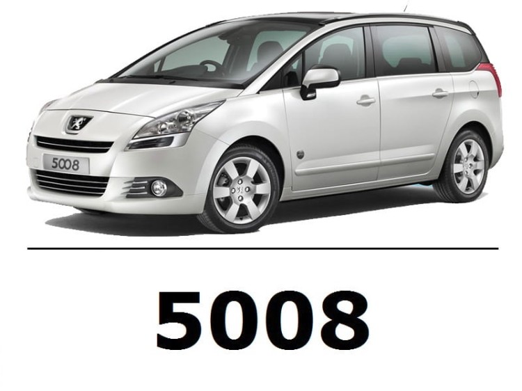 Peugeot 5008 - Zestaw oświetlenie kabiny LED Standard 6000K - 14 żarówek