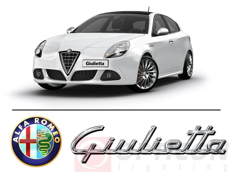 Alfa Romeo Giulietta - Zestaw oświetlenia kabiny LED Standard - 9 żarówek