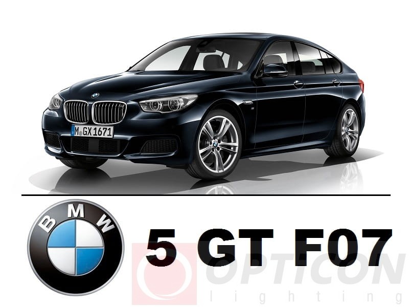 BMW 5 GT F07 - Zestaw oświetlenie kabiny LED Standard - 20 żarówek
