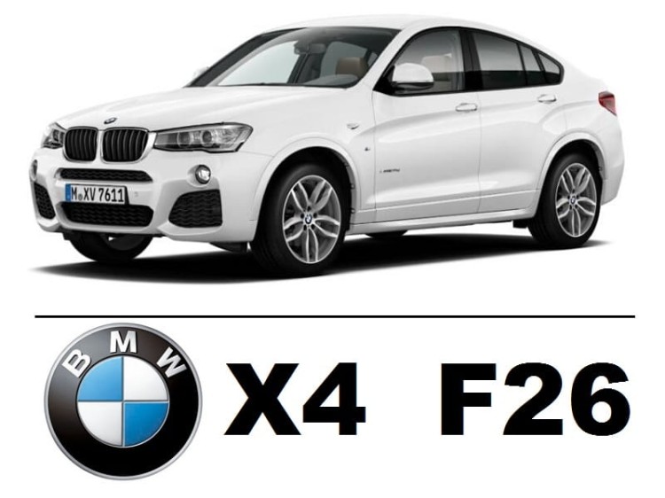 BMW X4 F26 - Zestaw oświetlenie kabiny LED 6000K Standard - 19 żarówek