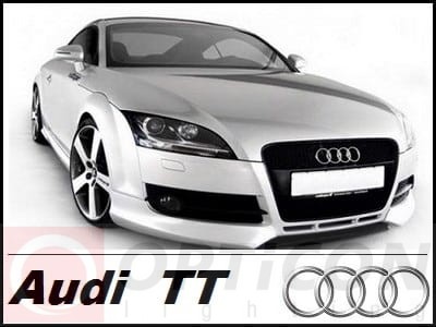 AUDI TT II - Zestaw oświetlenie kabiny LED Standard - 6 żarówek 