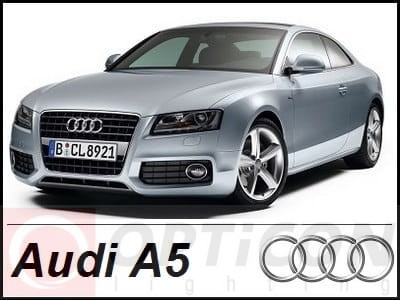 AUDI A5 S5 Coupe - Zestaw oświetlenie kabiny LED Premium 6000K - 13 żarówek