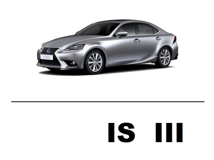 Lexus IS III - Zestaw oświetlenie kabiny LED 6000K Premium - 13 żarówek