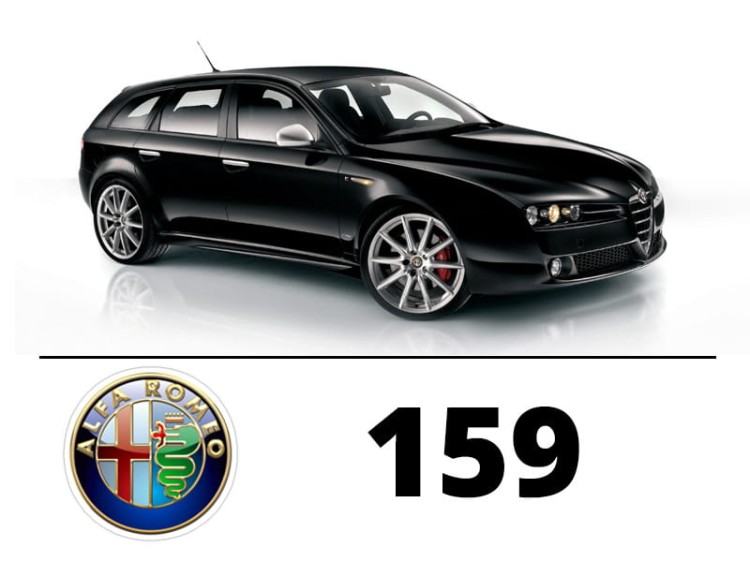 Alfa Romeo 159 - Zestaw oświetlenia kabiny LED 6000K Standard - 13 żarówek