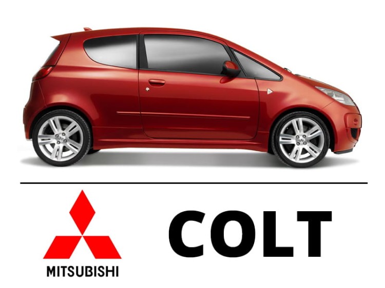 Mitsubishi Colt - Zestaw oświetlenie kabiny LED Standard - 3 żarówki
