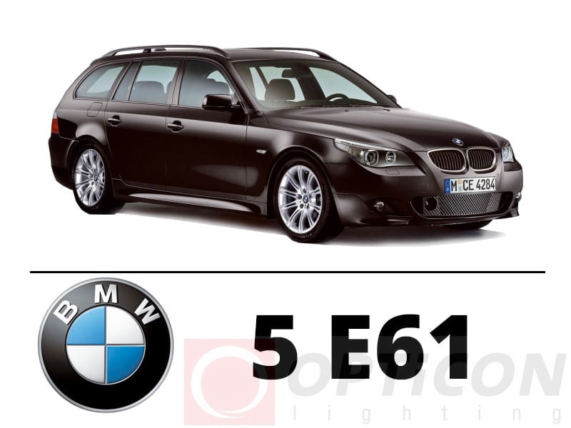 BMW E61 Touring - BMW E92 Coupe - Zestaw oświetlenie kabiny LED Standard - 18 żarówek 