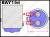  Żarówka 3W 30xSMD 2835 Bay15d 10-30V DC 360st IP65 Led Marine Ciepły 12V 24V