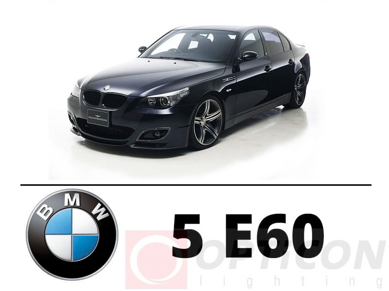 BMW E60 Sedan - Zestaw oświetlenie kabiny LED Standard - 16 żarówek 
