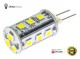 Żarówka G4 LED 1,5W 15x SMD 2835 10-30V DC Biały Zimny 6000K 12V 24V Opticon Premium