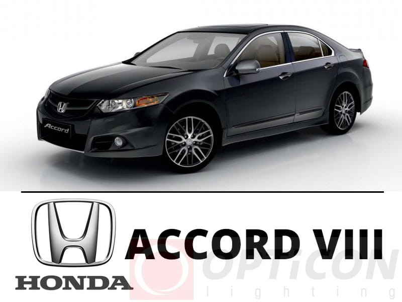 Honda Accord VIII Sedan - Zestaw oświetlenie kabiny LED 6000K Premium - 12 żarówek