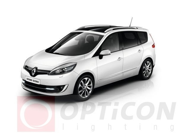Renault Scenic III - Zestaw oświetlenie kabiny LED Premium 6000K - 12 żarówek
