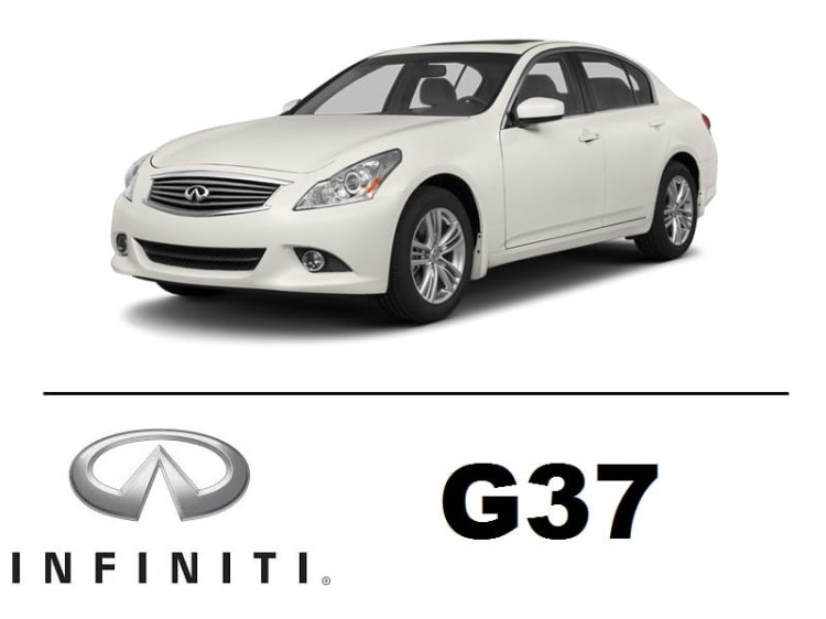 Infiniti G37 - Zestaw oświetlenie kabiny LED Premium - 9 żarówek