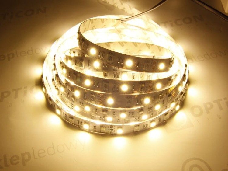 Taśma LED 24V 300x SMD 5050 10mm IP20 14,4W RGBWW PREMIUM - 1 metr