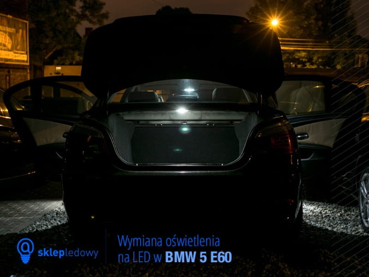 BMW E60 Sedan - Zestaw oświetlenie kabiny LED Standard - 16 żarówek 