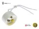 Oprawka GU10 z przewodem Ceramiczna 230V