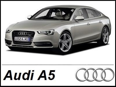 AUDI A5 Sportback - Zestaw oświetlenie kabiny LED Premium 6000K  - 16 żarówek