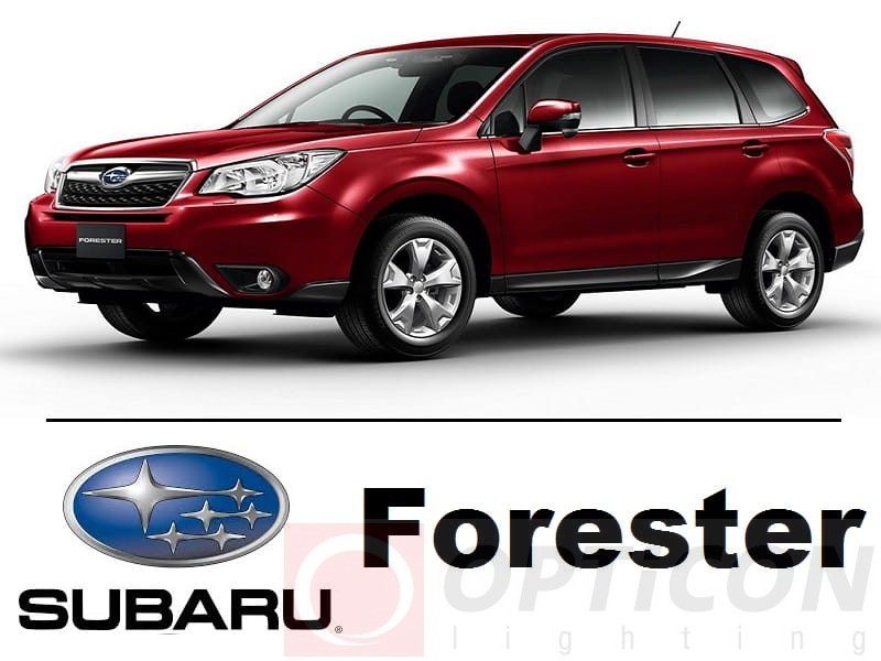 Subaru Forester IV - Zestaw oświetlenie kabiny LED 6000K Premium - 6 żarówek