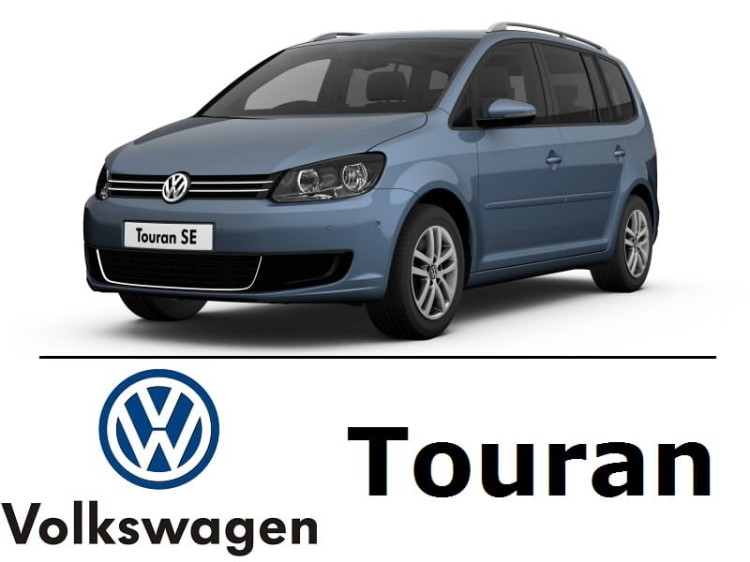 Volkswagen Touran I - Zestaw oświetlenia kabiny LED Premium - 8 żarówek
