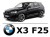 BMW X3 F25 - Zestaw oświetlenie kabiny LED Premium - 20 żarówek