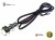 Moduł Oczko LED 1W 2x SMD 5630 12V DC Srebrny 18mm Biały Zimny z przewodem zasilającym