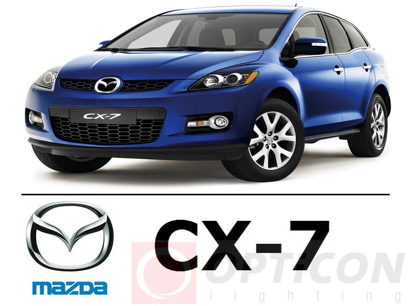Mazda CX-7 - Zestaw oświetlenie kabiny LED Premium - 6 żarówek
