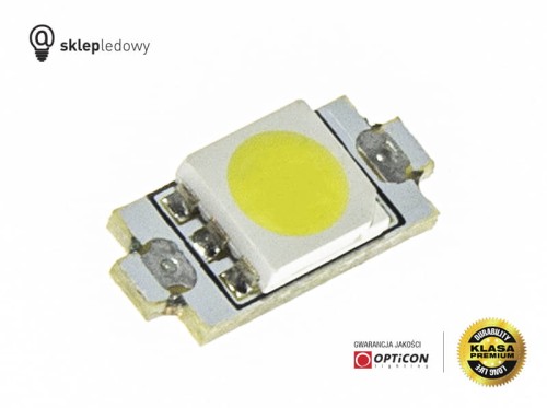 Żarówka Led 5mm 1x SMD5050 12V Biały Zimny