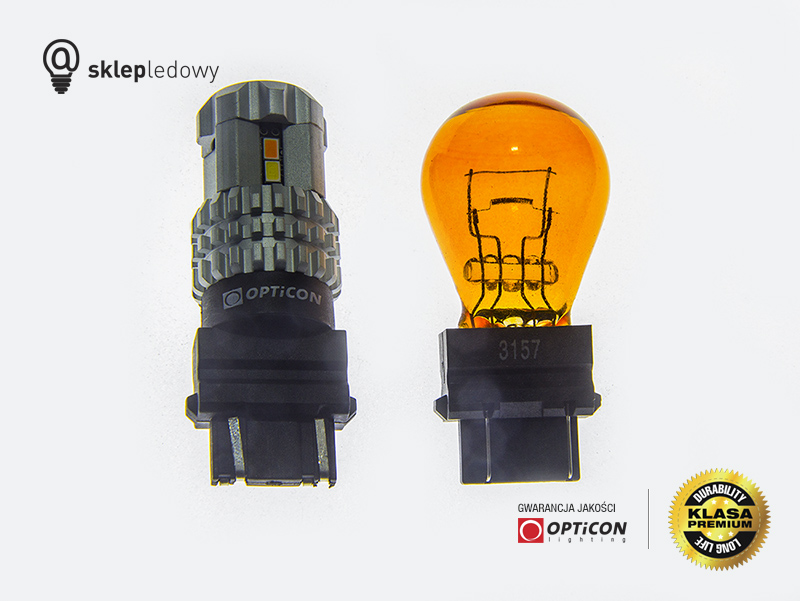 Żarówka Led 28x SMD 2835 P27/7W 3157 DUAL COLOR USA