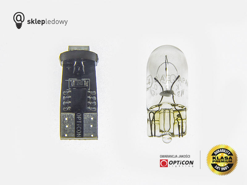 Żarówka Led W5W t10 PREMIUM