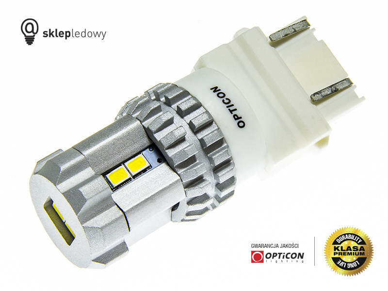 Żarówka Led  P27/7W 3157 Biały Zimny CANBUS PREMIUM