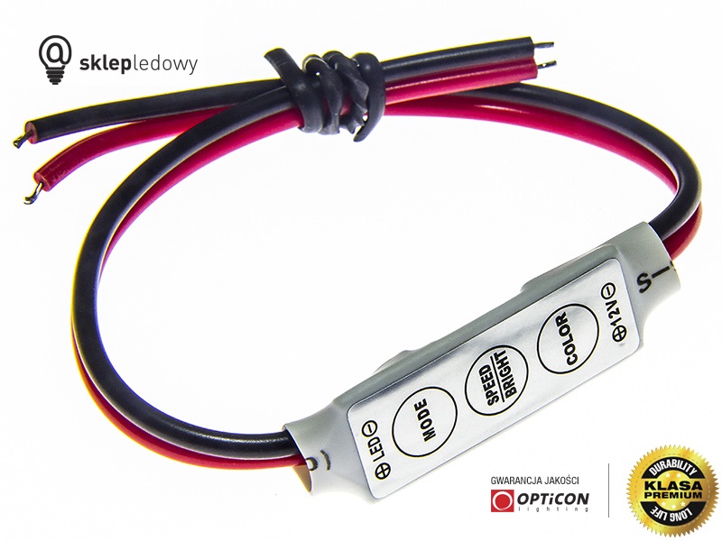 Ściemniacz Dimmer do taśm led 12V 24V