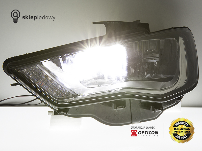 Audi A3 8V - wymiana żarówek w reflektorach przednich