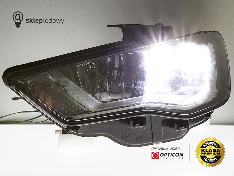 Audi A3 8V - wymiana żarówek w reflektorach przednich