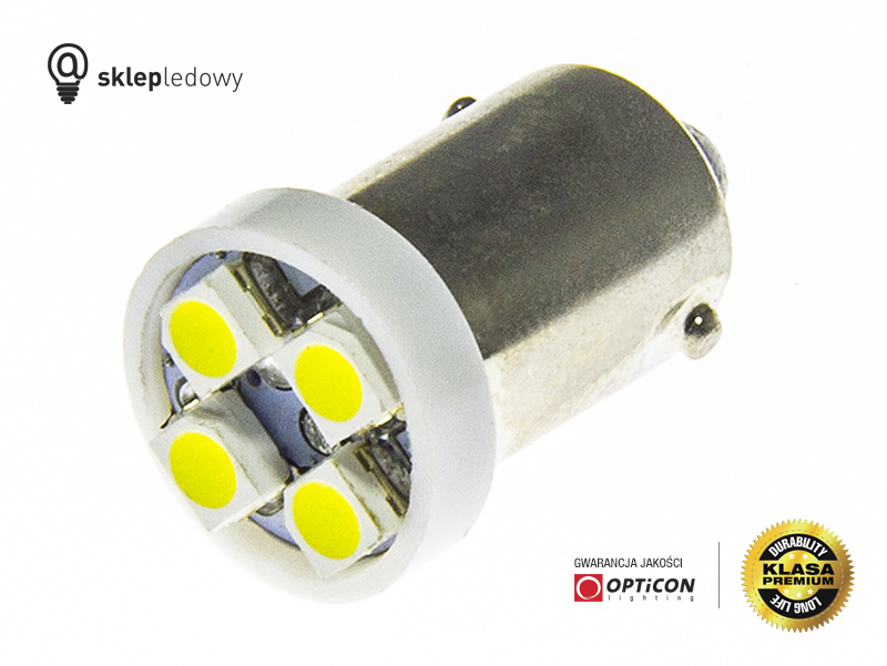 Żarówka Led T4W Ba9s PREMIUM