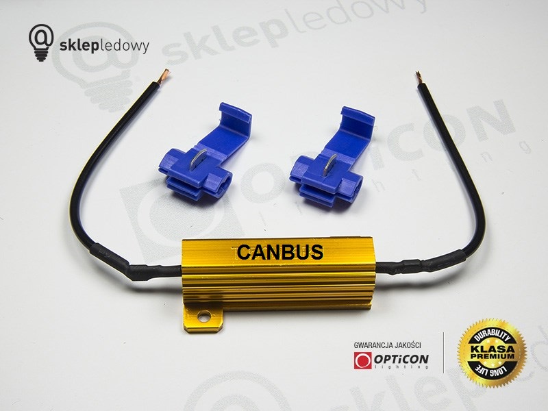 rezystor canbus dla żarówek led warning canceller