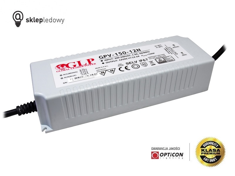 Zasilacz GLP 12V dla taśm led Zasilacz GLP 12V dla taśm led